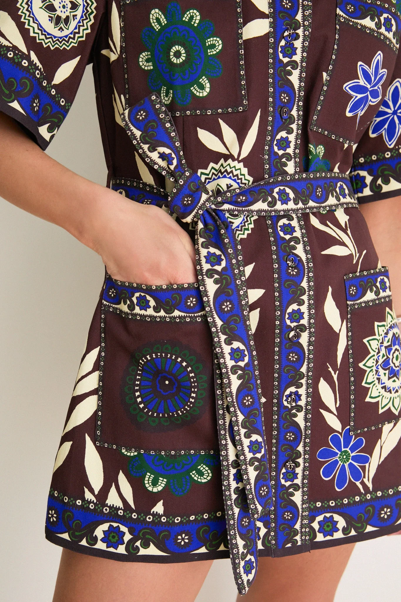 Chocolate Jasper Mini Dress