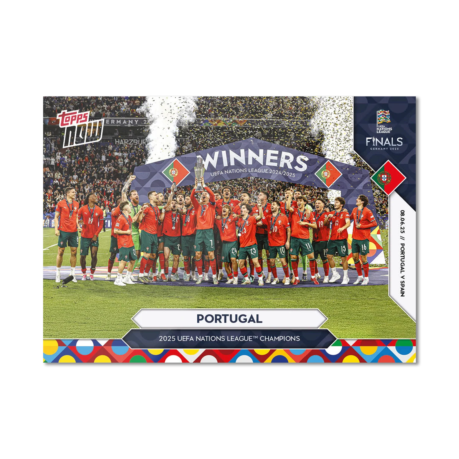 Portugal - 2025 UEFA Nations League Topps NOW® - Card 4