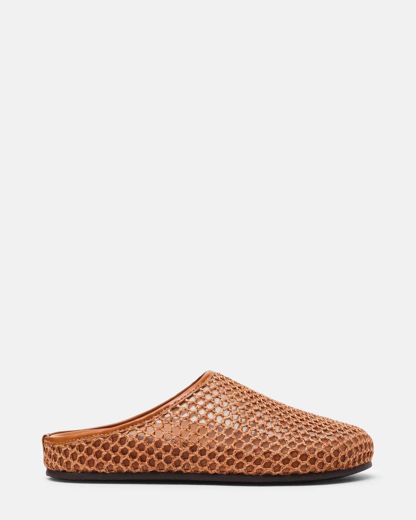 Fern Tan Raffia Mesh