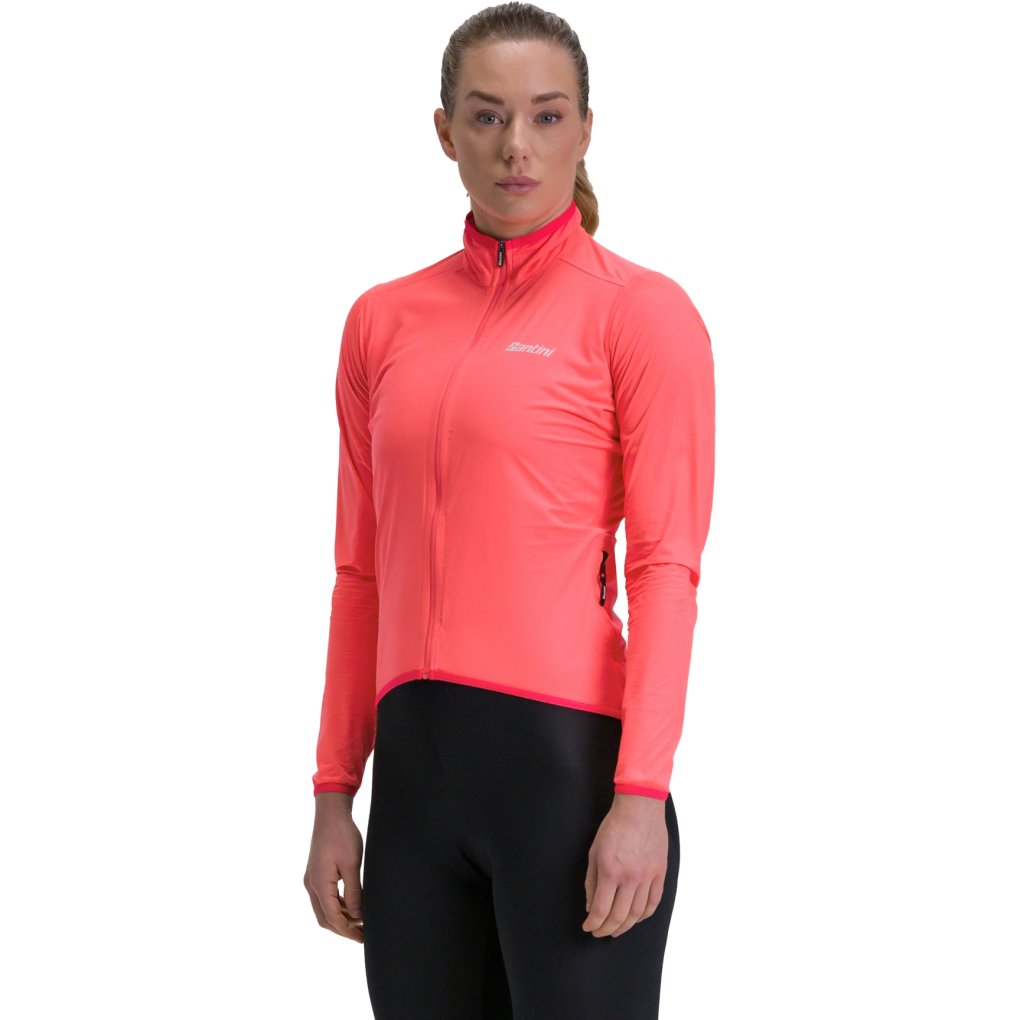 Santini Guard Nimbus Cycling Rain Jacket Women SP52375GUARDNIMB - grenadine GN