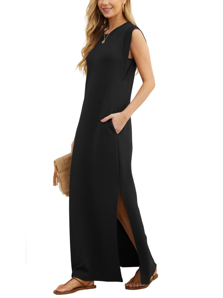 Last Day Promotion🔥Casual Loose Split Wrinkle-Free Dress(Buy 2 Free Shipping)