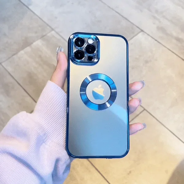 🔥Hot sale 49% OFF🎁--Transparent Electroplated iPhone Case With Camera Protector