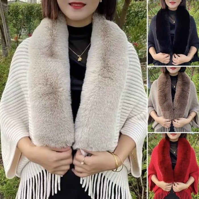 🌲Early Christmas Sale- SAVE 48% OFF -Ladies Knitted Loose Thickened Shawl Coat(Buy 2 Free Shipping)