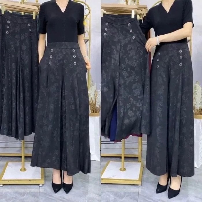 🔥Hot Sale 40% off 🔥 NEW DESIGNABLE SILK PALAZZO PANTS COOL & COMFY PALAZZO PANTS