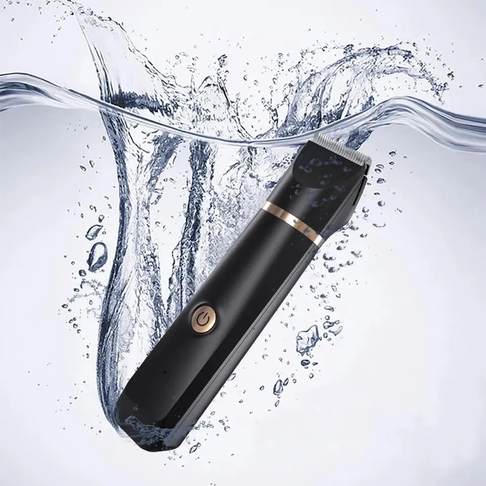 3 in 1 Electric Body Hair Trimmer for Men, Cordless Groin Hair Clipper for Men