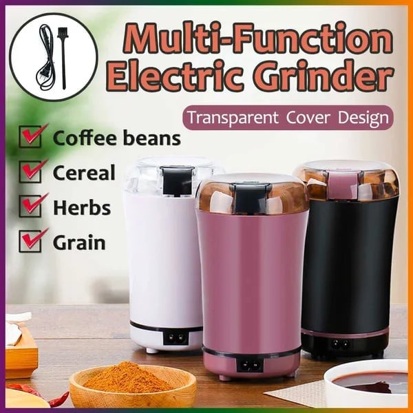 (🌲Early Christmas Sale- SAVE 48% OFF)Mini Kitchen Electric Cereal Grinder(BUY 2 GET FREE SHIPPING)