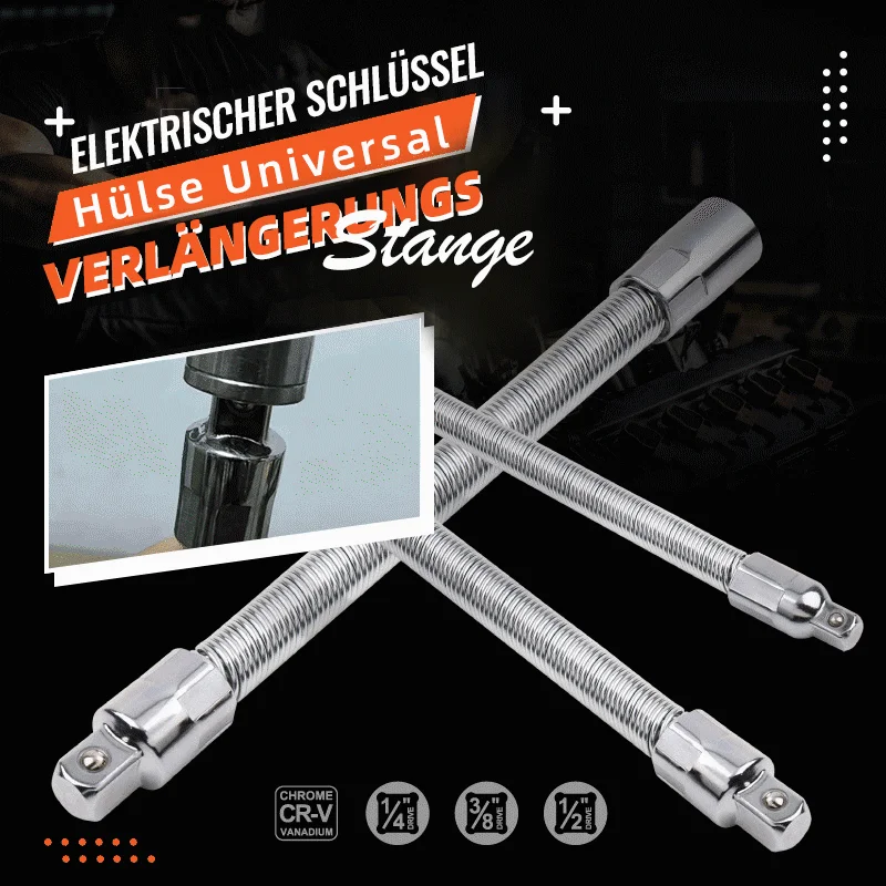 Elektrische Schraubenschlüsselhülse Universal-Verlängerungsstange 🎄Neujahrsrabatt-30% Rabatt🎄