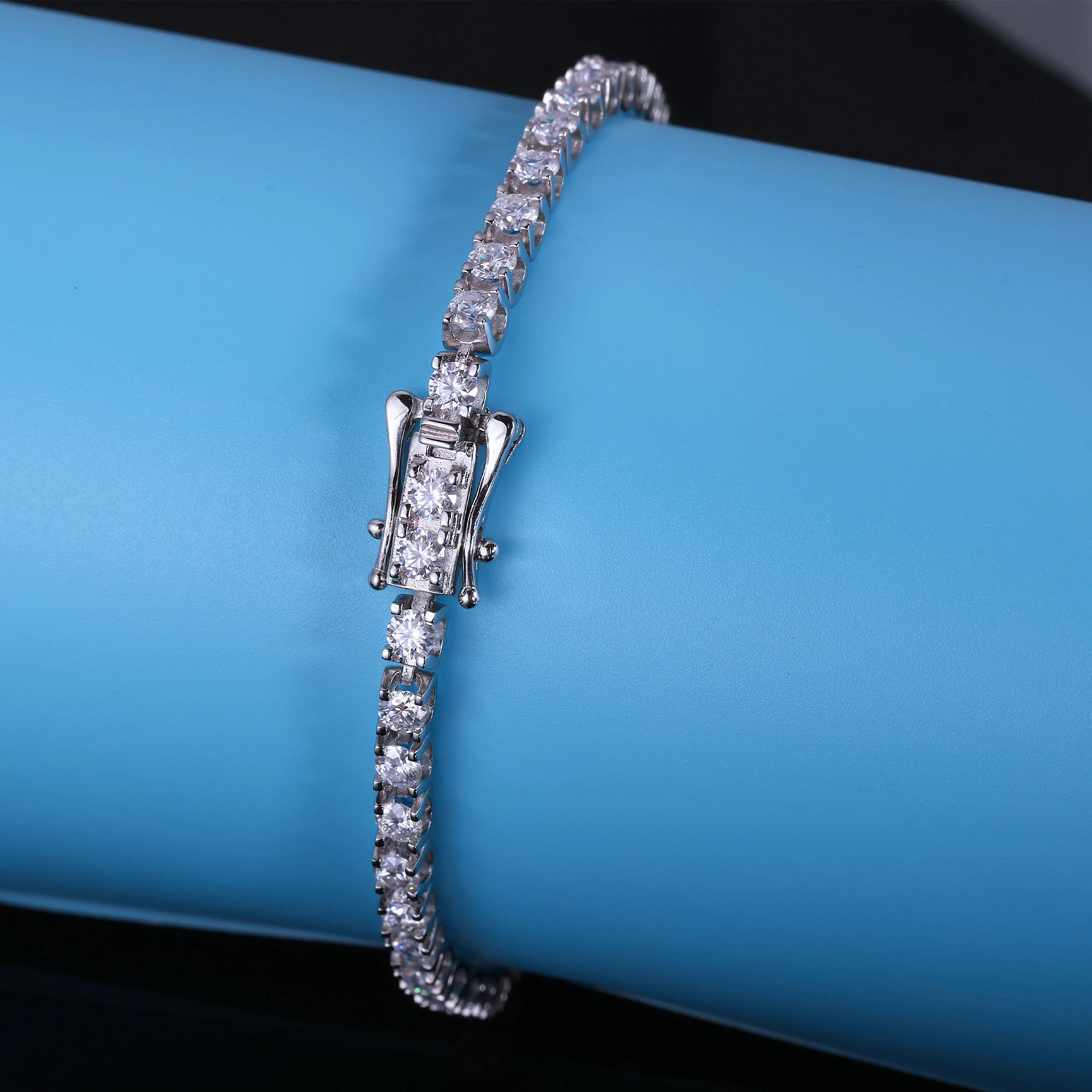 Spécial Nouvel An - 49% de réduction❤️🎁Bracelet scintillant en Moissanite❤️