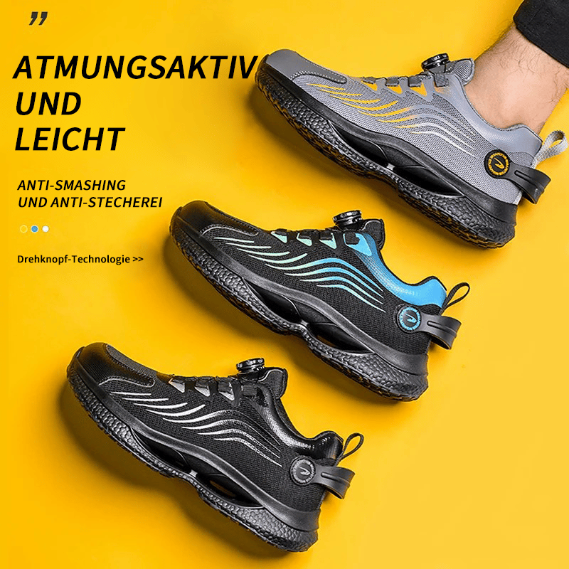 🔥GRÖSSTER SALE – 49 % RABATT🔥Männer Smash and Stab Resistant Arbeitssicherheitsschuhe