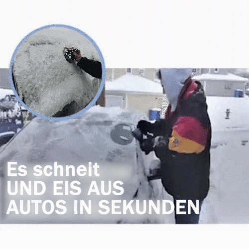 ❄Winter-Aktion 49% RABATT - Magischer Auto-Eiskratzer (Qualitätssteigerung)