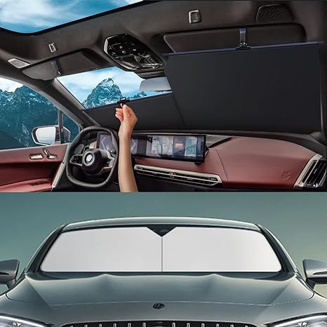 🔥Letzter Tag 49% Rabatt✨Automatischer einziehbarer Sonnenschutz für Autos(Kostenloser Versand)