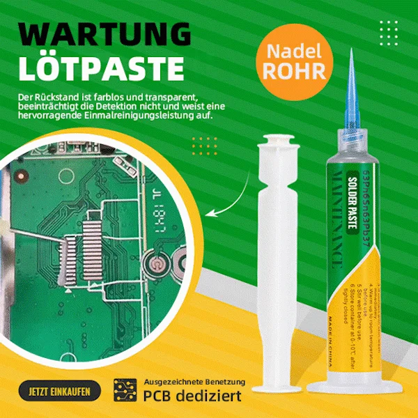 35g BGA-Spritze Zinn Lötpaste verbleit Sn63pb37 Schmelzpunkt 183°C🔥HEISSER VERKAUF🔥
