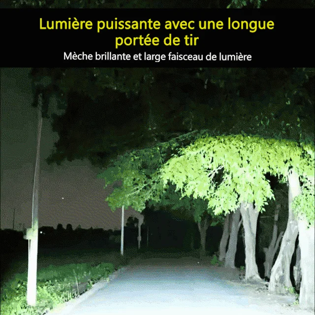 🔥GRANDE VENTE 49% DE RÉDUCTION 🔥Lampe de Poche Rechargeable Multifonctionnelle