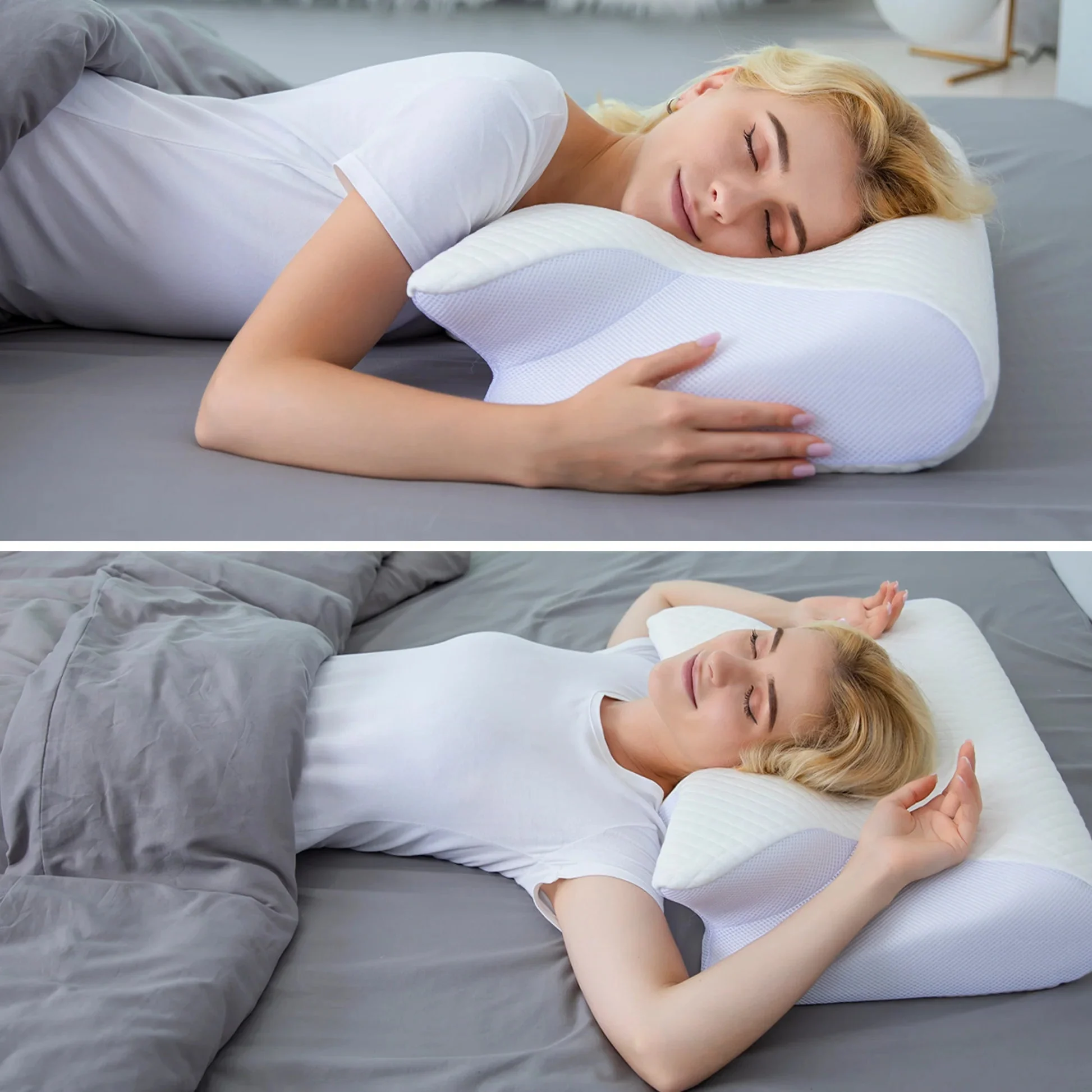 Dernier jour de l'offre - 49 % de réduction 🔥 COUSSIN ERGONOMIQUE PREMIUM 😴