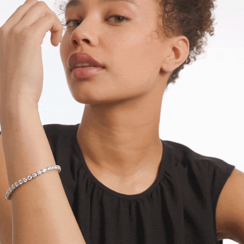 Spécial Nouvel An - 49% de réduction❤️🎁Bracelet scintillant en Moissanite❤️