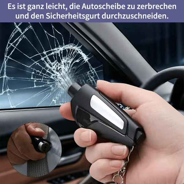š„Letzter Tag 49% Rabattš„2-in-1 Notfallfensterbrecher und Sicherheitsgurtmesser