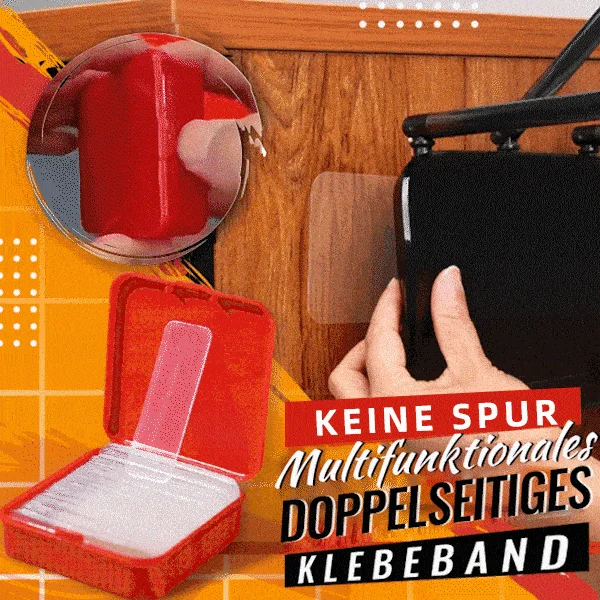 Wiederverwendbares Multifunktionales Doppelseitiges Klebeband(60 Stück)🎁Neujahr 2022 Verkauf🎁