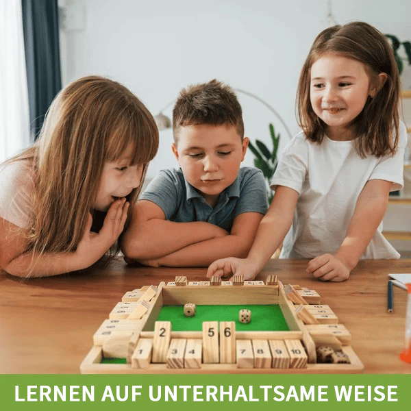 Letzter Promotionstag - 49 % Rabatt🔥FUNNY FAMILY GAMES-Shut The Box Board Game🎲