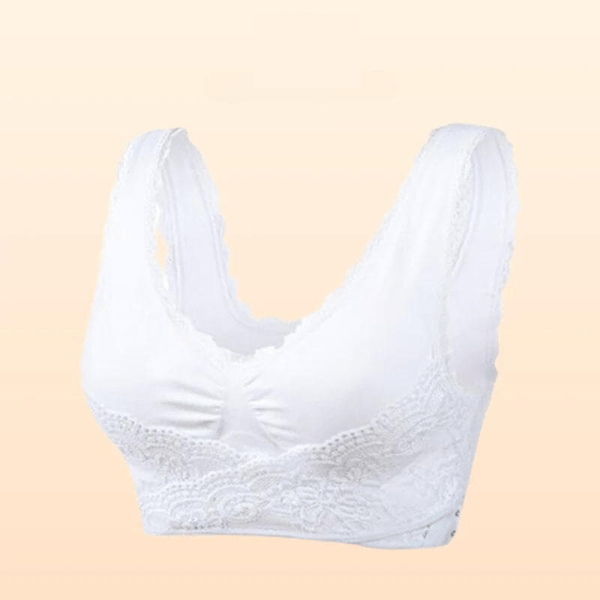 🏆Aktion am letzten Tag – 49 % Rabatt - Bequemer Corset-BH mit seitlicher Schnalle und Spitze