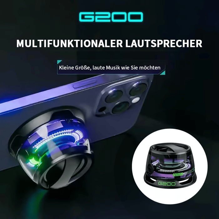 š„LETZTER TAG 49% RABATTš
Multifunktionaler magnetischer Bluetooth-Lautsprecher