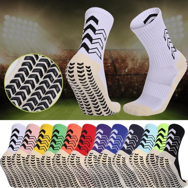 ⚽Slip Hochwertige weiche atmungsaktive verdickte Handtuch Boden Fußball Sport Socken