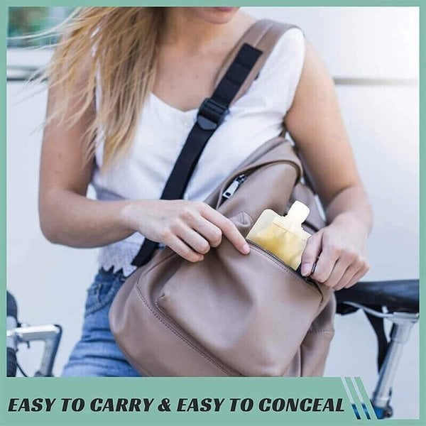 (🌷Summer SALE - 48% OFF) Portable Travel Fluid Makeup Packing Bag(10 Pcs)