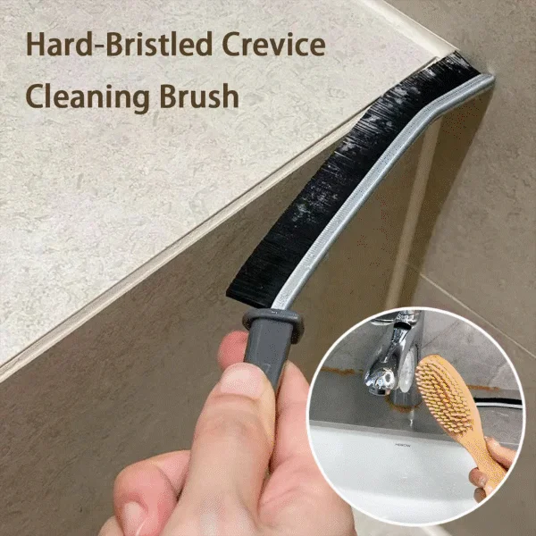 (🔥LAST DAY PROMOTION - BUY 2 GET 2 FREE) Hard-Bristled Crevice Cleaning Brush