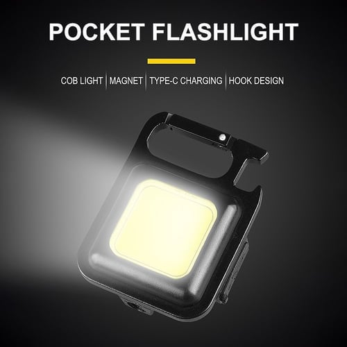 (🎁2024 New Year Hot Sale🎁- 49% OFF) Multifunctional Keychain Rechargeable Light