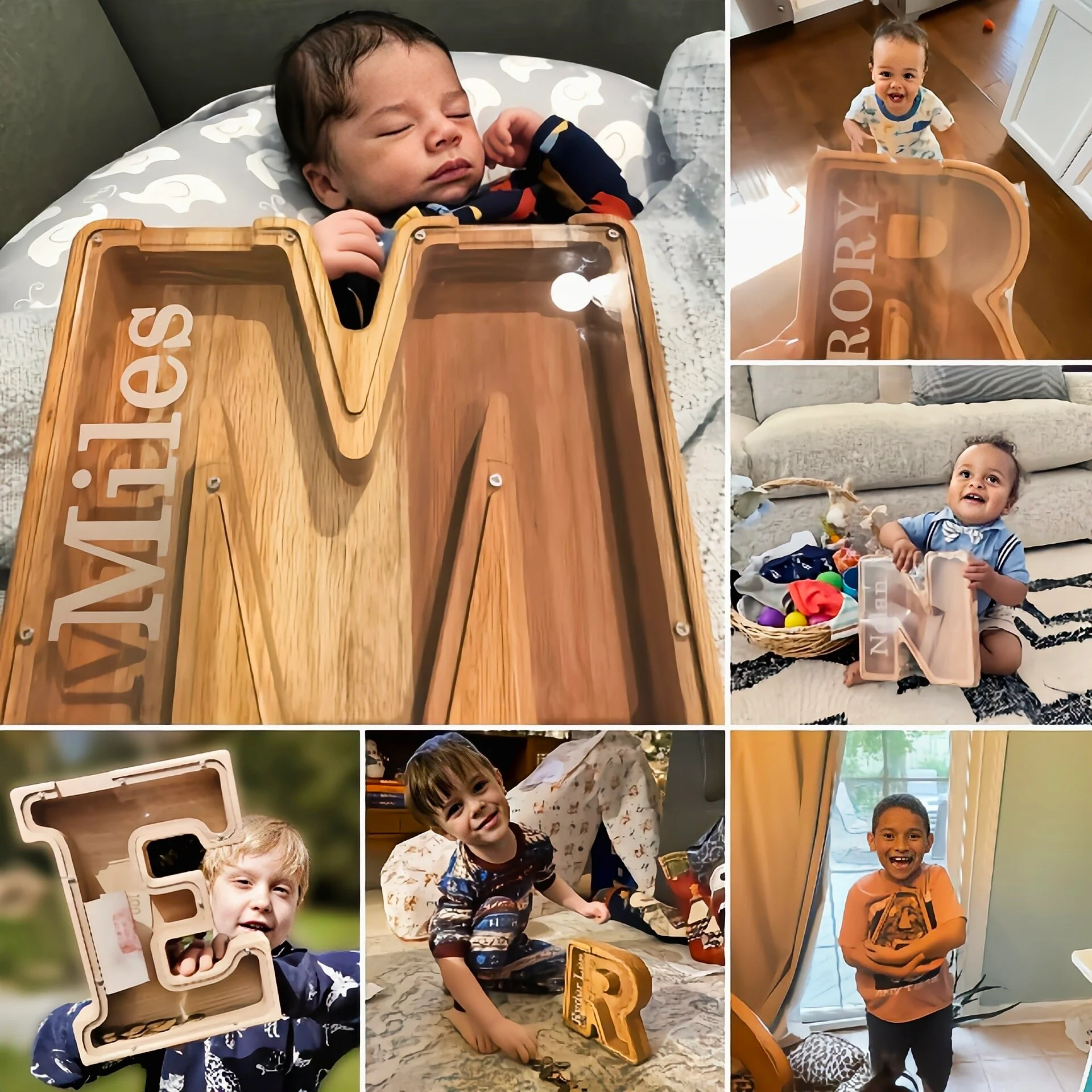 Personalized Piggy Bank-Wood Gift(Buy 3 Get Extra 5% OFF & Free Shipping)