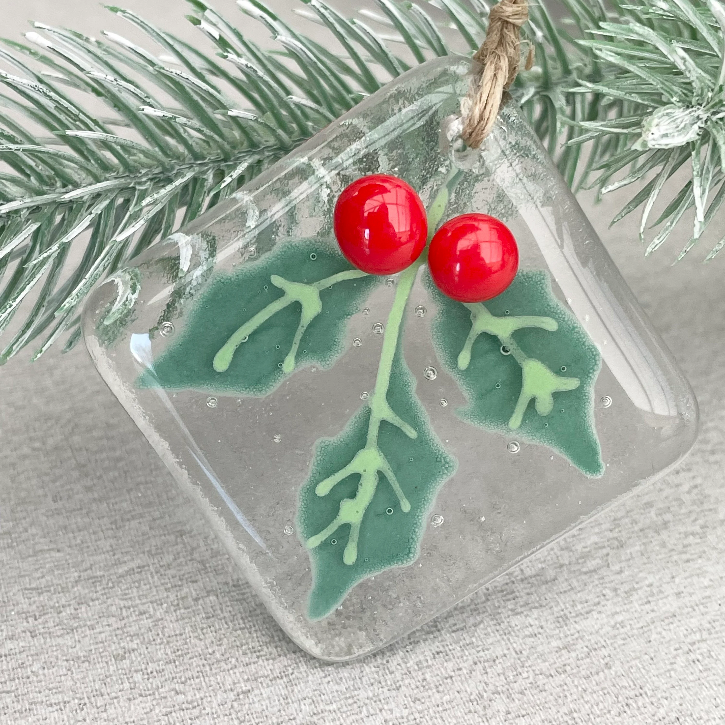 💥Venta de Navidad - 50% OFF🐦️Decoración de Árbol de Navidad de Vidrio Fundido | Regalos de Adviento