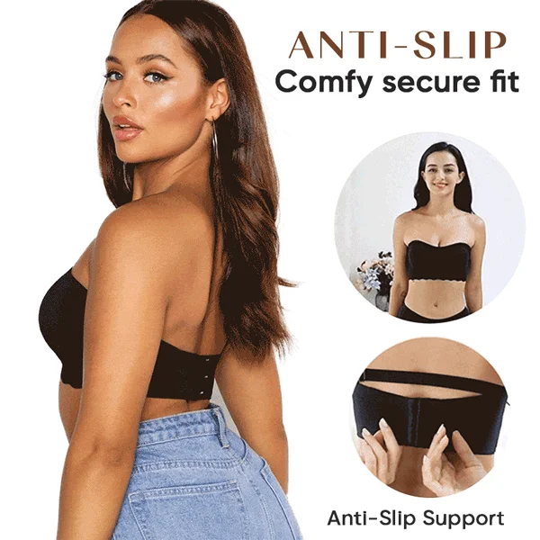 💖Summer Hot 49% off-Plus size Sexy Strapless Invisible Push Up Bra(Buy 3 Free Shipping)