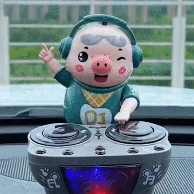 š„Saldi natalizi anticipatiš- Giocattolo Piggy oscillante DJš¤©