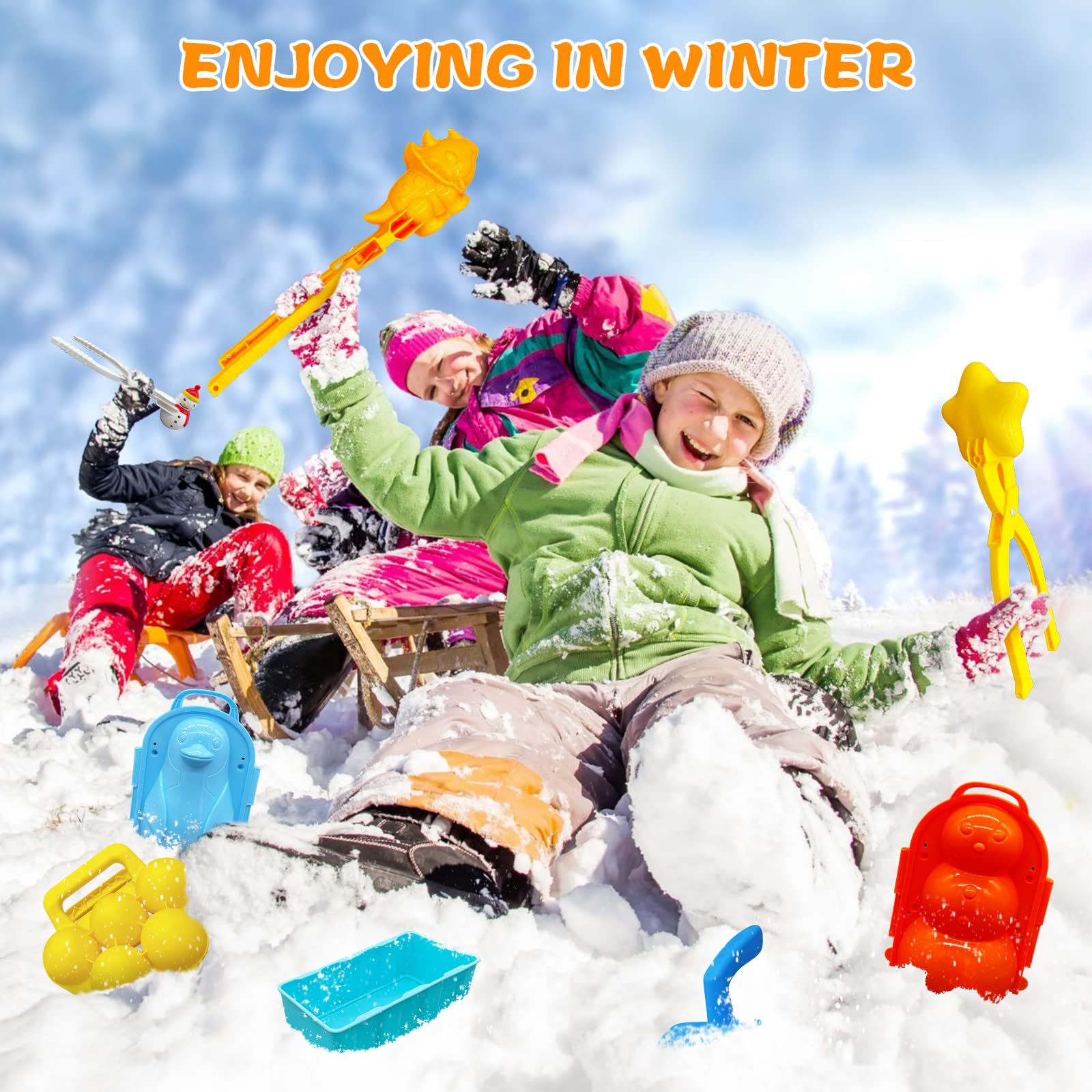 🎁Christmas Gifts🎄40% OFF🎅🔥WINTER SNOW TOYS KIT,BEST CHRISTMAS GIFT FOR KIDS