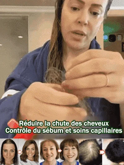 🔥Ventes chaudes - 49% de réduction🔥Shampoing anti-chute à l'extrait de plante de gingembre