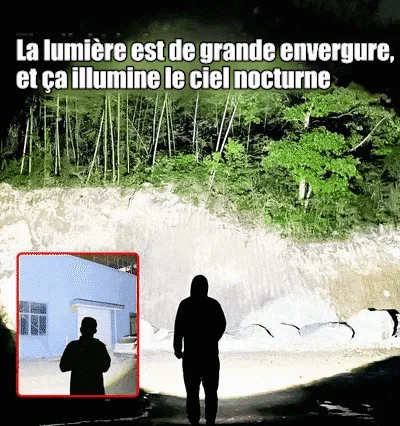 🏆Vente du dernier jour 49% de réduction💖-😎Lampe de poche super puissante mini flash monstre à trois yeux