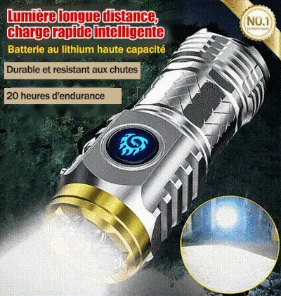 🏆Vente du dernier jour 49% de réduction💖-😎Lampe de poche super puissante mini flash monstre à trois yeux