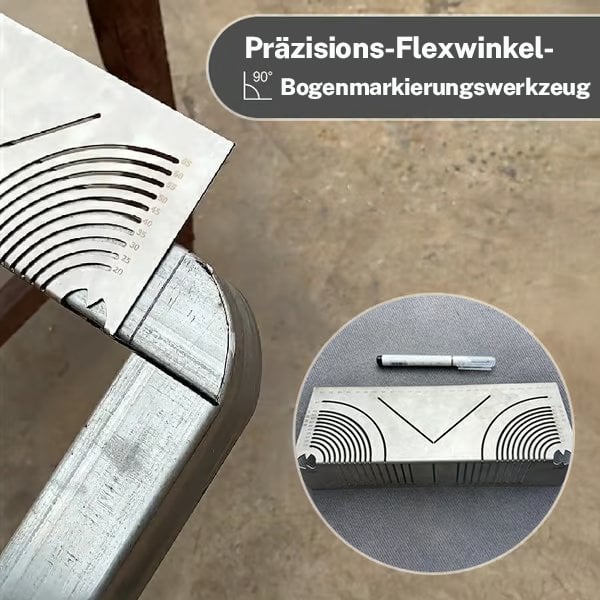 🔥Heißer Verkauf 49% RABATT🔥Präzise Biegewinkel- und Bogenmarkierungswerkzeuge