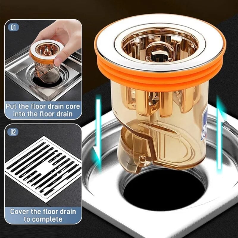 ✨LIMITED SALE-Buy 1 Get 1 Free✨Universal double deodorant floor drain core