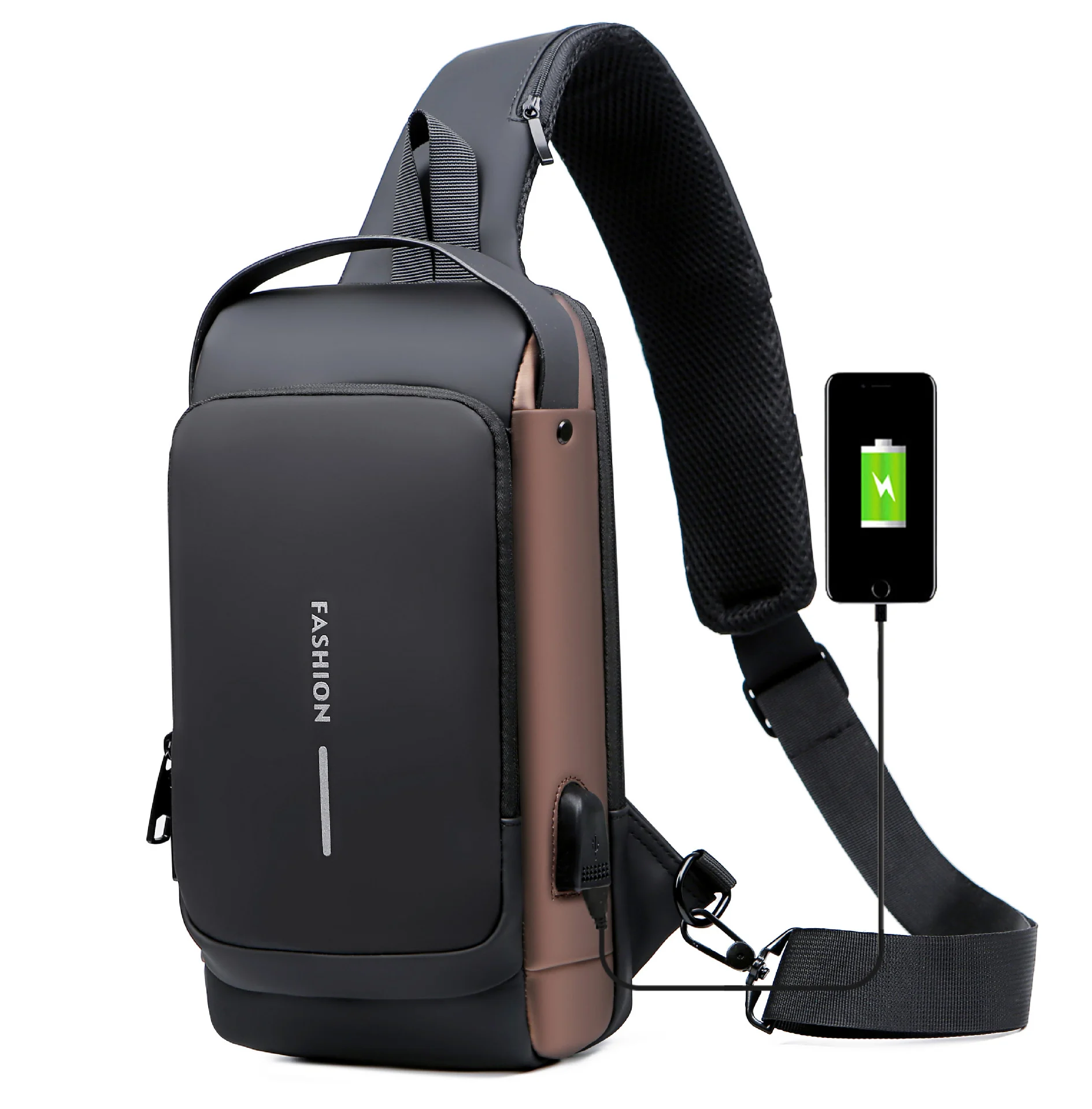 🎉HEISSER VERKAUF 49% RABATT🎀Neue Stromlinienförmige Anti-Diebstahl Sling-Tasche aus Kohlefaser
