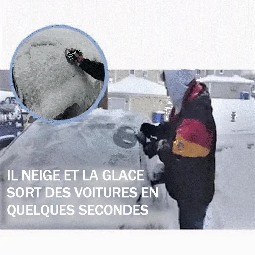 🏆Dernier jour 49% de réduction-🔥Grattoir à glace magique pour voiture (amélioration de la qualité)