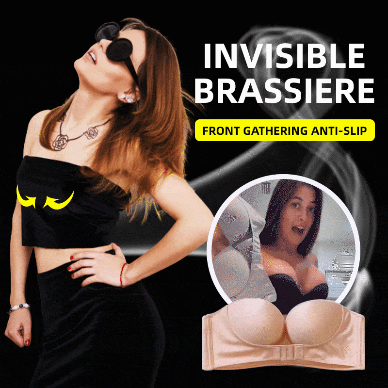 🔥🔥Heißes 49% Angebot - Unsichtbarer trägerloser Super Push Up BH(🎁Kaufe 1 und erhalte 1 gratis)