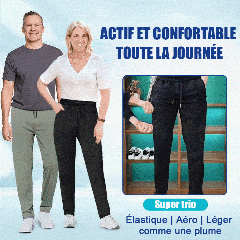 🎁Achetez-en 2, livraison gratuite🔥Pantalon super extensible à séchage rapide