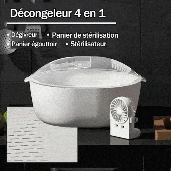 🔥Ventes chaudes - 49% de réduction🧊Dégivreur pour la conservation des aliments(Livraison gratuite)