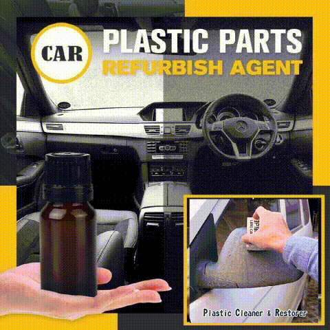 🔥Achetez 3 Gratuit 2🔥-🤩Agent de remise à neuf du plastique – Faites briller votre voiture comme neuve !