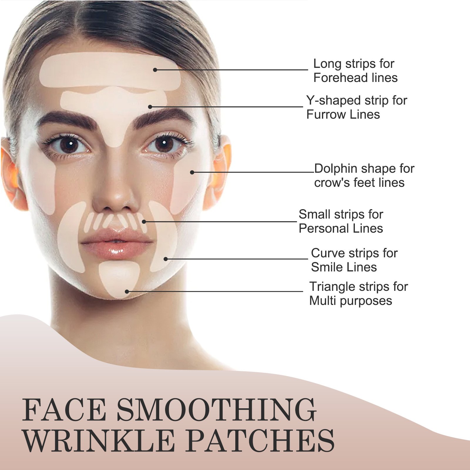 Silicone Wrinkle Patches - 16Pcs Silicone Anti Wrinkle Pad Patches For Face Eye Forehead