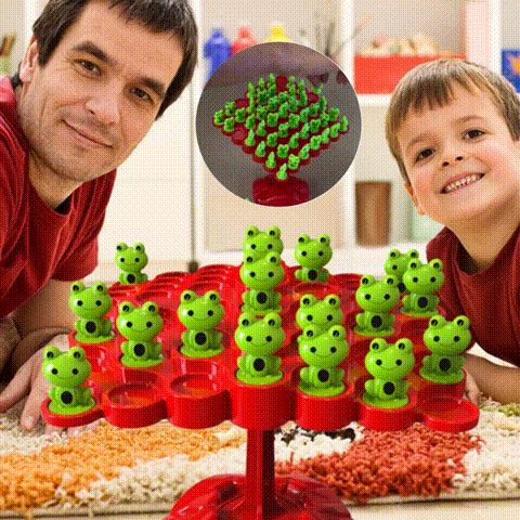 💥Schwarzer Freitag Verkauf - 49% Rabatt💥 Montessori Frosch Balance Baum Spiel