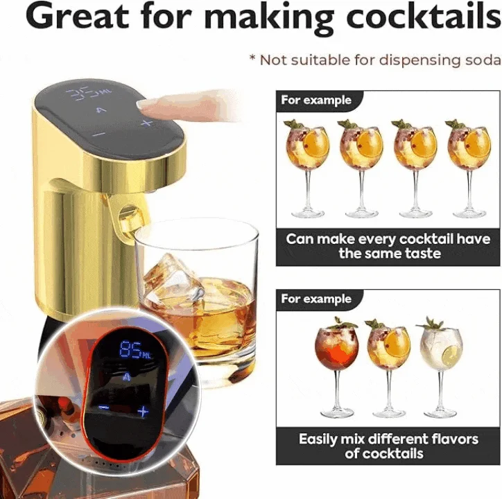 🔥Christmas Sale 49% OFF🔥2024 New Digital Beverage Dispenser With Quantity Mode