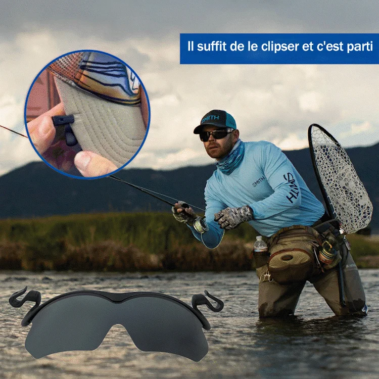 🔥Vente chaude-49% de réduction💖-Nouvelles lunettes de soleil polarisées à clip