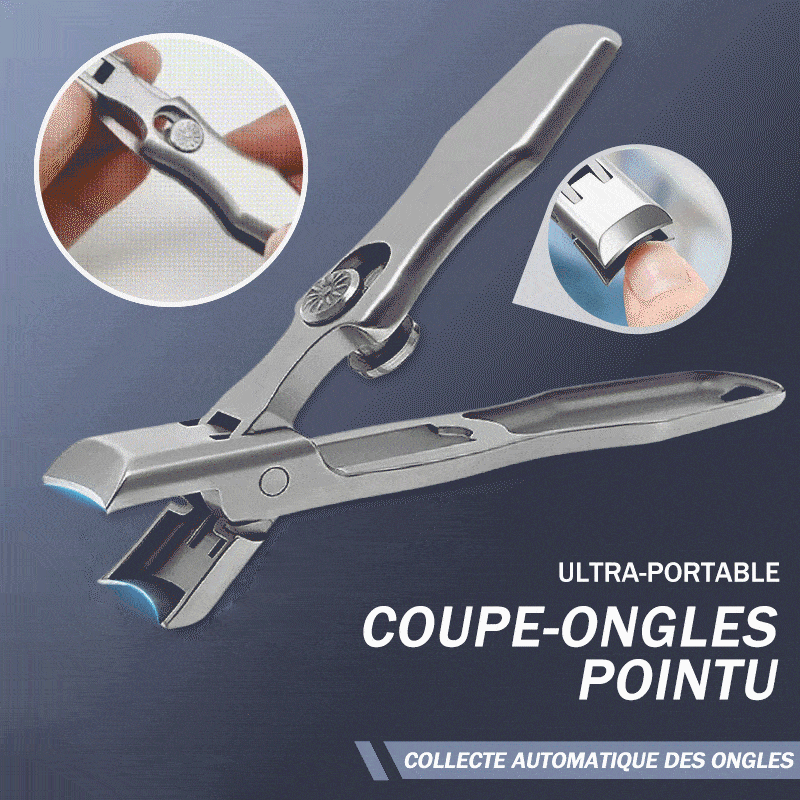 🔥Promotion du dernier jour - 49% de réduction💖-Coupe-ongles en acier inoxydable ultra-tranchant