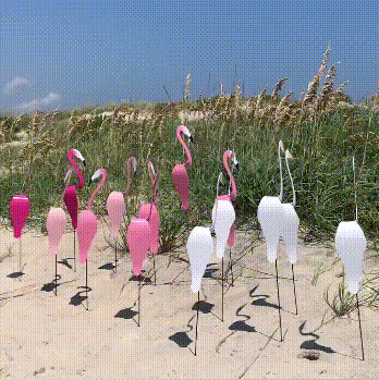 🔥Vente chaude-49% de réduction💖-🦩Art métallique du jardin des oiseaux dansants de Floride